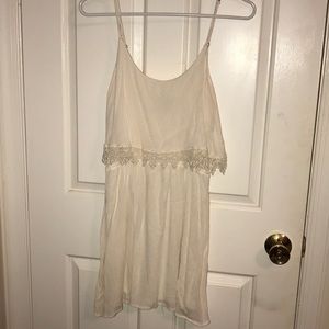 Forever 21 Cream Dress